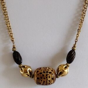 Marjorie Baer San Francisco Long Beaded Necklace Vintage